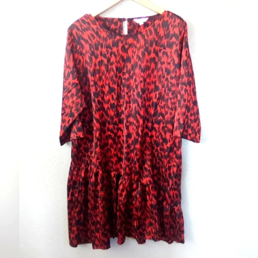 Time tru leopard dress ( bag I )